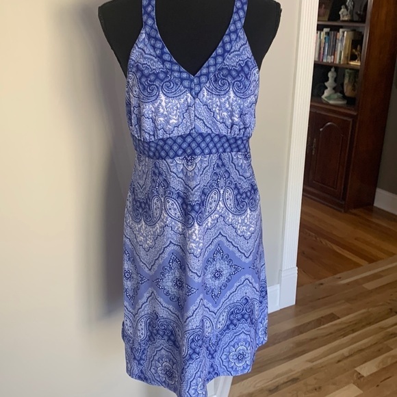 Arheletic Dress with cotton spandex blend racer backL - Picture 1 of 4